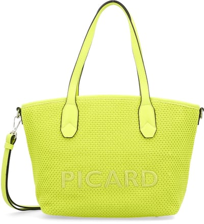 PICARD Schoudertas Knitwork Shopper Lime Lichtgroen