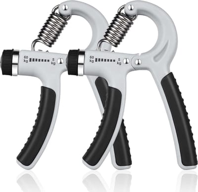 Hand Trainer voor Krachttraining, Verstelbare Grip Trainer voor Vingers en Onderarm, Ideaal voor Fitness en Revalidatie van 10 kg tot 50 kg