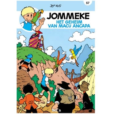 Het Geheim Van Macu Ancapa - Jommeke Strip - Nieuwe Look