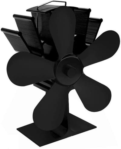 EXCITAT Haardventilatoren - Houtkachelventilatoren - Kachelventilatoren - Accessoires voor houtkachels - Stille werking - Circulerende warmte - Niet elektrisch
