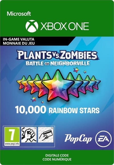 Plants vs. Zombies: Battle for Neighborville: 10000 Rainbow Stars - Xbox One - Consumable