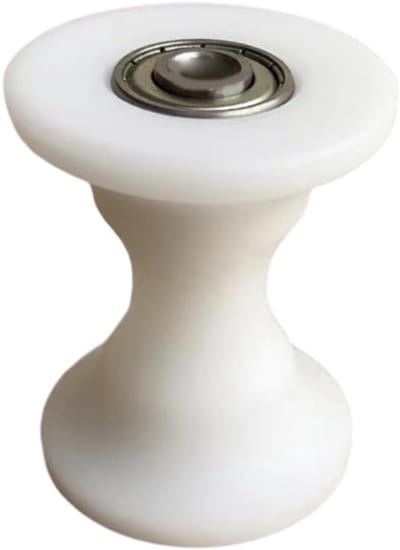 Lager Wiel - Poelie Onderdeel - Fitness Apparatuur - Stille Beweging - 60x47x8mm - Wit
