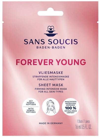 Sans Soucis Forever Young Sheet Gezichtsmasker - 1x 16ml - Anti-Aging