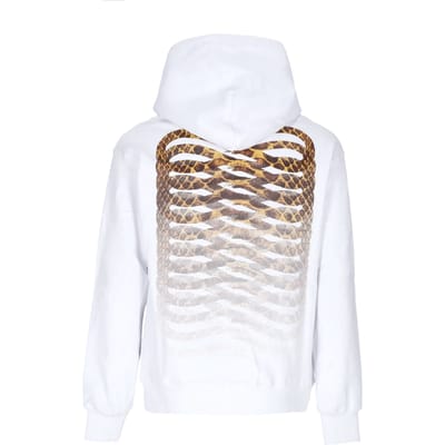 Ribs Skin witte herenhoodie