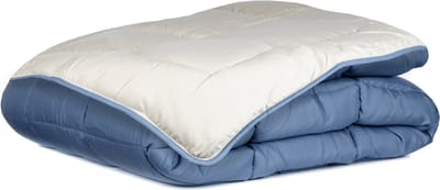 Bedrukt Dekbed Hoesloos Wasbaar Zonder Overtrek Lits Jumeaux - Blauw & Mastiek 240x220cm