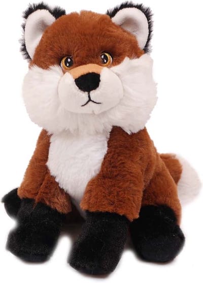 PIA Soft Toys - Pluche Knuffeldier Vos ECO - 20 cm: 100% Ecologisch, 100% Lief