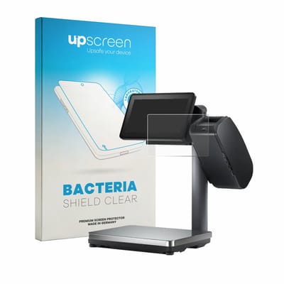 upscreen - Screenprotector voor Bizerba Q1 pro 800 12.1" - Folie Beschermfolie transparant antibacterieel