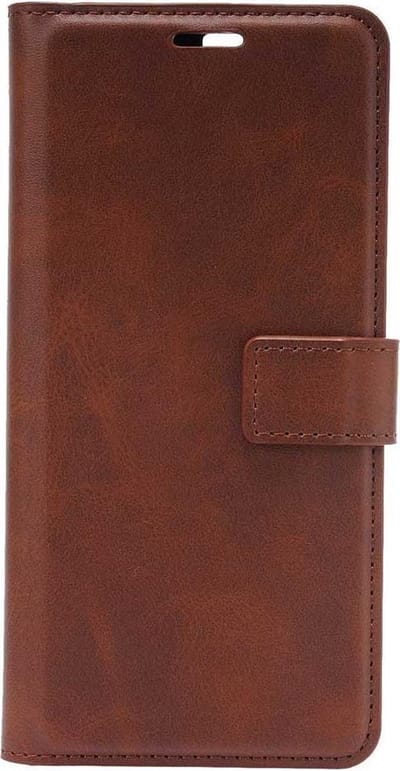 Shop4 - Geschikt voor Samsung Galaxy S21 Ultra Hoesje - Wallet Case Business Donker Bruin