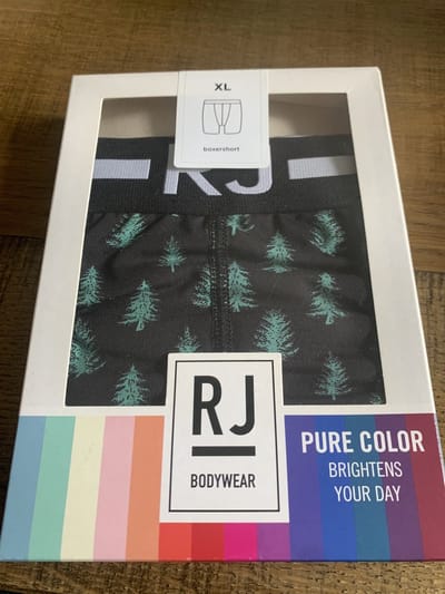 RJ Bodywear Heren Boxershort Pine Trees Microfiber maat XL