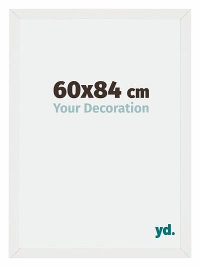 Your Decoration - Fotolijst 60x84 cm - MDF - Wit Hoogglans - Mura