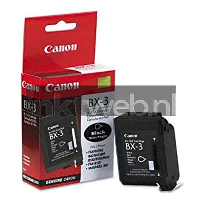 Canon BX-3 inktcartridge zwart (origineel)