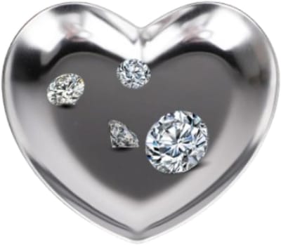 Hartvormige Lade voor Sieraden, Roestvrij Staal, Decoratief en Praktisch voor Ringen en Oorbellen, Ideaal voor Vrouwen en Meisjes
