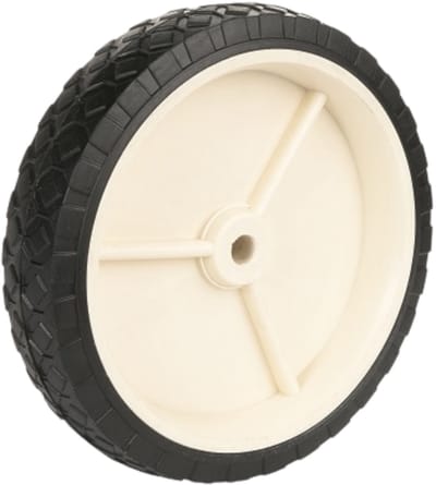 Domino® Grasmaaierwielen 150 mm - Maximale Belasting 50kg - Reservewielen voor Grasmaaiers - Uitstekende Tractie, Voorkomt Wrijving, Hoge Stabiliteit