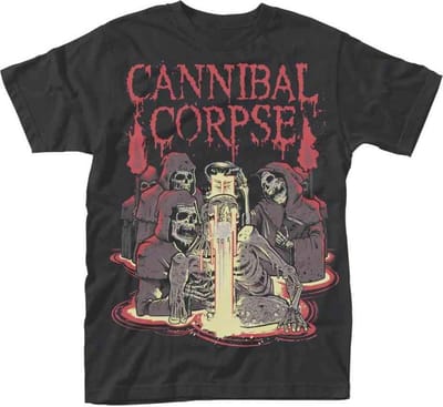 Cannibal Corpse Heren Tshirt -M- Acid Zwart
