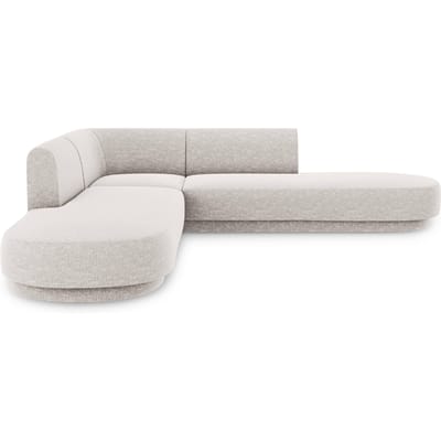Hoekbank Miley open chenille | Micadoni Limited Edition