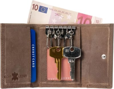 Sleuteletui - sleutelhoesje - sleutelcover - sleutelhouder - sleutel organizer - sleutelhoes - sleuteletui heren - sleuteletui dames - sleutelmapje - sleutel houder - sleutel portemonnee - sleuteltasje - sleutelmapje - leer - sale - gadget - cadeau