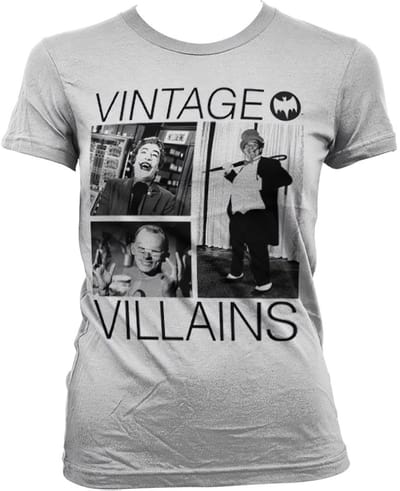 DC Comics Batman Dames Tshirt -S- Vintage Villains Wit