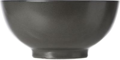 Black Bowl D15.5xh7.5cm Kom Mat Zwart