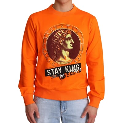 Stay King Sweatshirt met Ronde Hals