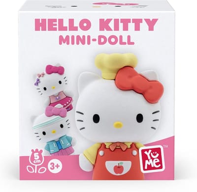 Mini Mode Poppetjes - Verzamelbeeldjes - Verzamelen en Decoreren - Officiële Merchandise - 5 cm - Roze