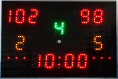 Scorebord - Multisport - Outdoor - Teamsporten buiten