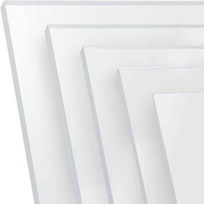 Acrylglas Plaat - Kunststof Glas - Op Maat Gemaakt - Breukvast UV-bestendig - 81x105 cm - Transparant