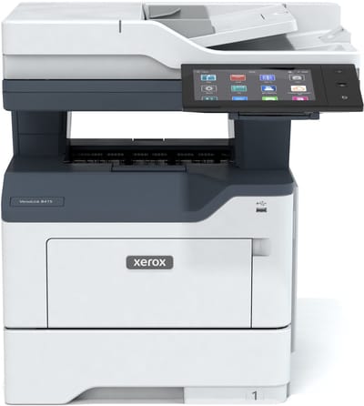 Xerox VersaLink B 415 Multifunctionele printer Laser, kleur Zwart/wit A4 Printen, scannen, kopiëren, faxen LAN, NFC, USB, WiFi
