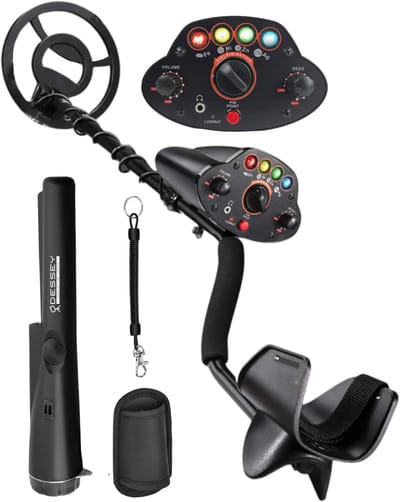 ODESSEY Metaaldetector - met Pinpointer - Kind - Volwassene - Professioneel - Avonturier