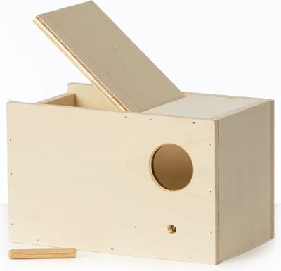 Broedblok voor Agapornis: De beste nestkast voor jouw vogels - Vogelhuisje - Nestkastje - Vogel Huis - Links - Broedblokken voor parkieten - Nesten - Nestkasten / vogelhuisjes - Agapornis fischeri