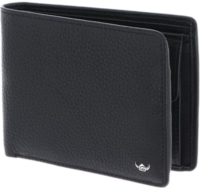 Golden Head Leren portemonnee Capri RFID Protect Scheintasche 1138 Schwarz zwart