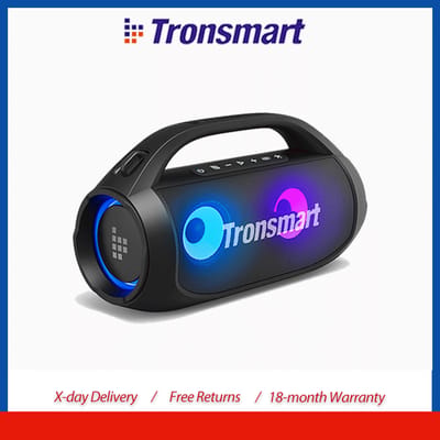 Tronsmart Bang SE Speaker Draagbare Bluetooth Speaker met Diepe Bas, 24 uur Speeltijd, Draagbaar Handvat, voor Buiten & Kamperen