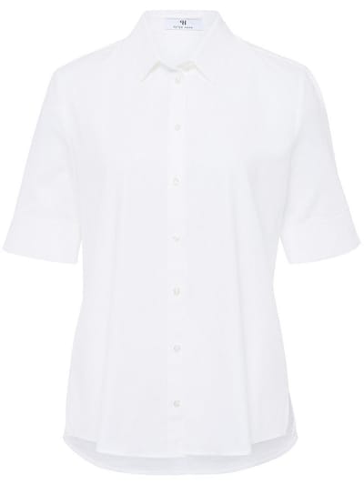 Blouse Van Peter Hahn wit