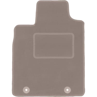 Beige bestuurdersmat voor: Dacia Duster 2WD SUV (2010-2018)