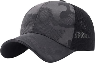 LGT JWLS Tactical Baseball Cap Mesh - Grijs Camouflage