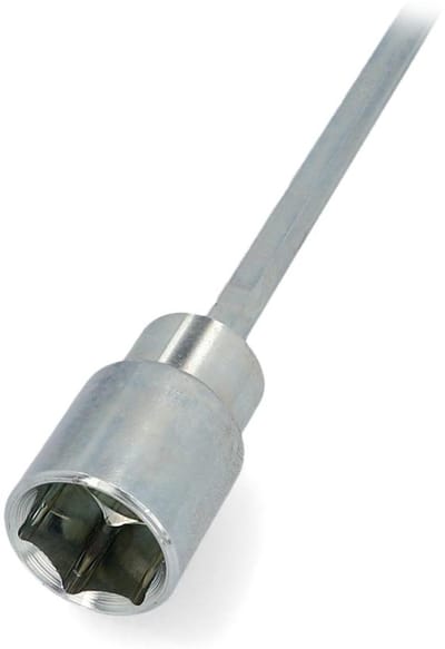 Cartrend accuboorhouder voor caravan steunpoten 19mm 540mm