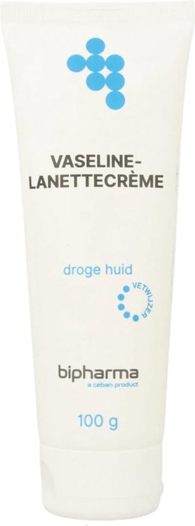 Bipharma Vaseline Lanettecrème Tube Los - 100 gr
