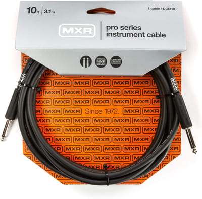 MXR Pro Series - Instrumentkabel - Jack Recht naar Jack Recht - 3 Meter - OFC Geleiders - 95% Afscherming - Zwart