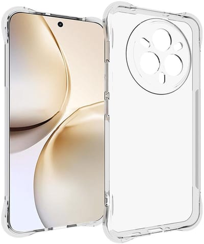 Transparant Hoesje Geschikt voor Realme 14 Pro | Schokbestendig TPU | Back Cover | Dun | Flexibel | Shockproof | Doorzichtig