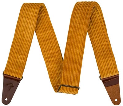 Fender Corduroy Gitaarband Blaze Gold 0990639029