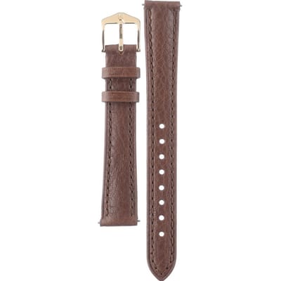 Hirsh Horlogeband Camelgrain Bruin - Leer - 14mm