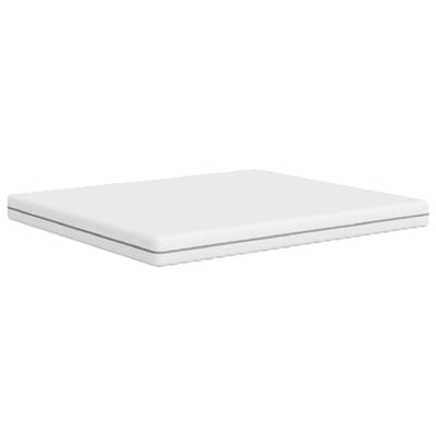 vidaXL - Schuimmatras - middelzacht - 200x200 - cm