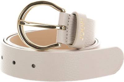 JOOP! Leren Riem Fashion Women's Belt 3.5 W70 Cream Crème