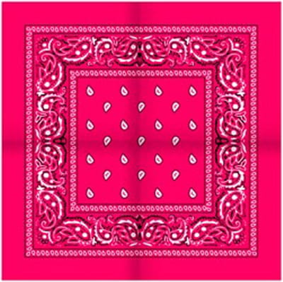 Donkerroze/Fuchsia Boerenzakdoek - 54x54cm