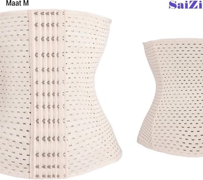 Saizi beige /Waist Trainer - M - Buik Korset Belt - Body Shaper Trimmer Corset Band - Shapewear