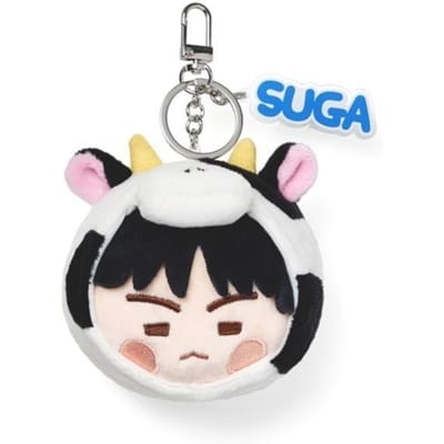 BTS - [2025 BTS FASTA] MD Gezicht Sleutelhanger SUGA white