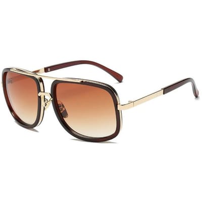 Lunettes de soleil Hommes Grand Cadre Mach One Lunettes de Soleil Hommes Luxe Femmes Lunettes de Soleil Carrées Hommes Classique De Sol Femmes Lunettes de Soleil Pour Hommes Femmes beige