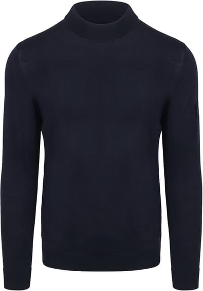 Suitable Trui Cooldry Knit Turtleneck Donkerblauw (navy) - Maat L - Heren