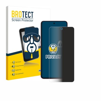 BROTECT - privacy screenprotector voor realme P4 - Folie Beschermfolie Blauwlichtfilter
