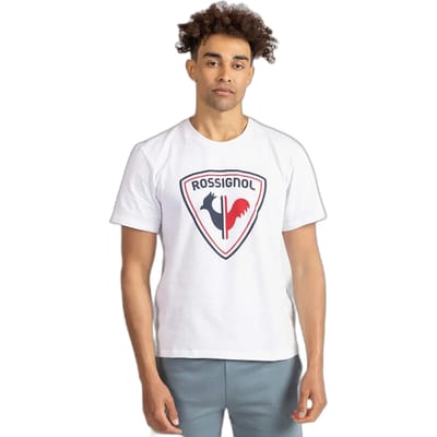Rossignol Cliffside T-shirt Met Korte Mouwen Wit XL Man