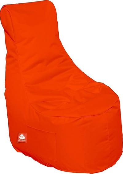 Whoober zitzak stoel Nice outdoor donker oranje - Wasbaar - Voor binnen en buiten